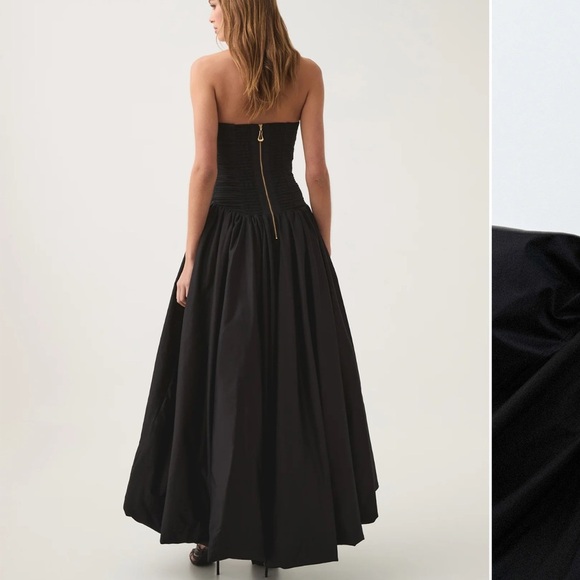 NWT Aje. Spatial Maxi Dress Black - Picture 6 of 14